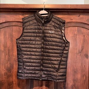 RAB Men's Black Puffer Vest